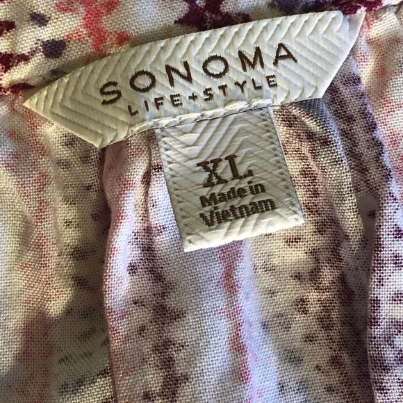 TWO SONOMA TANK TOPS, SLEEVELESS, LARGE AND EXTRA LARGE - Picture 5 of 14